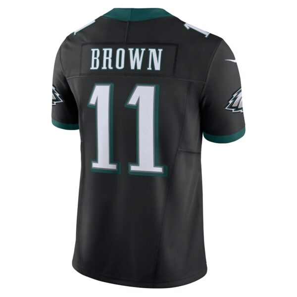 Men’s Philadelphia Eagles A.J. Brown Nike Black Vapor F.U.S.E. Limited Jersey