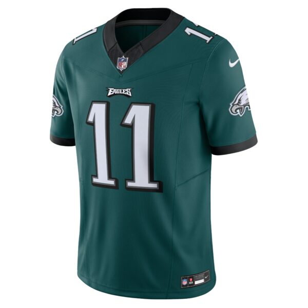 Men’s Philadelphia Eagles A.J. Brown Nike Green Vapor F.U.S.E. Limited Jersey