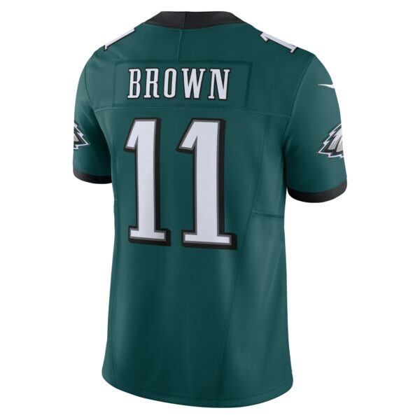 Men’s Philadelphia Eagles A.J. Brown Nike Green Vapor F.U.S.E. Limited Jersey