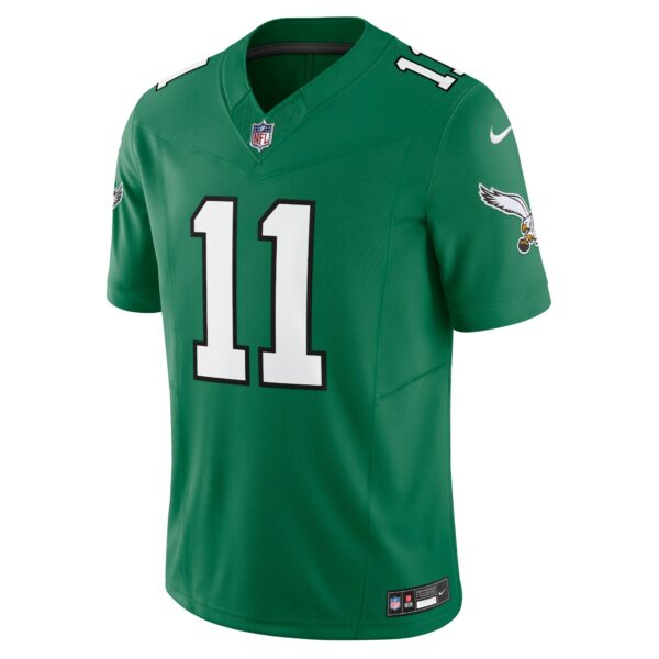 Men’s Philadelphia Eagles A.J. Brown Nike Kelly Green Vapor F.U.S.E. Limited Jersey