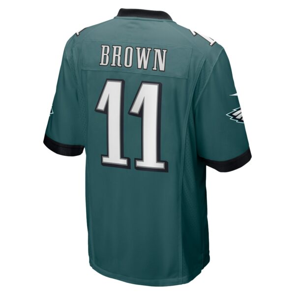 Men’s Philadelphia Eagles A.J. Brown Nike Midnight Green Player Game Jersey