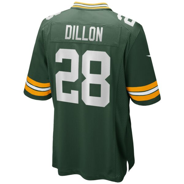 Men’s Green Bay Packers AJ Dillon Nike Green Game Player Jersey