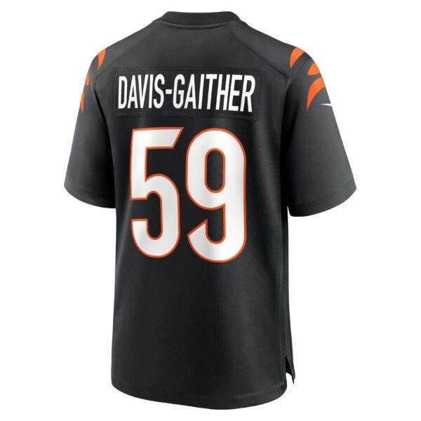 Men’s Cincinnati Bengals Akeem Davis-Gaither Nike Black Game Player Jersey