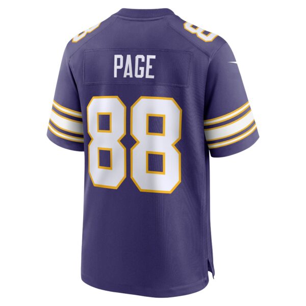 Men’s Minnesota Vikings Alan Page Nike Purple Classic Retired Player Jersey