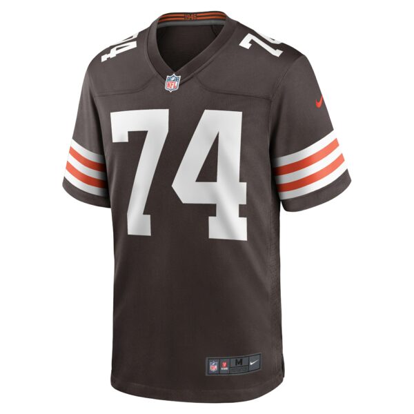 Men’s Cleveland Browns Alex Leatherwood Nike Brown Team Game Jersey