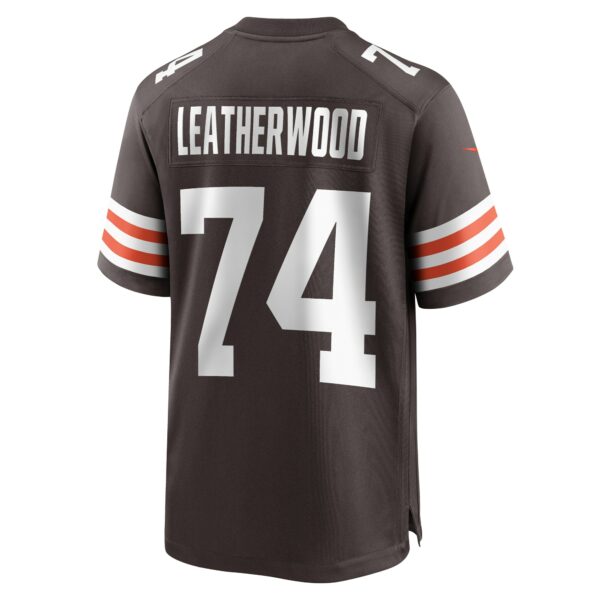 Men’s Cleveland Browns Alex Leatherwood Nike Brown Team Game Jersey