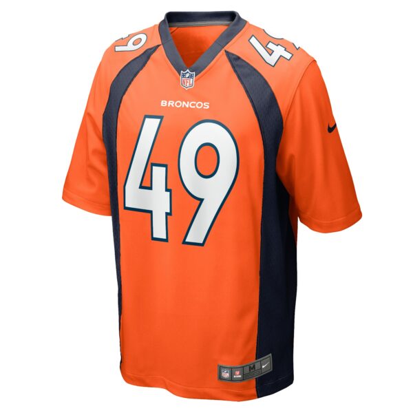 Men’s Denver Broncos Alex Singleton Nike Orange Game Player Jersey