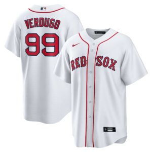 Men's Boston Red Sox Alex Verdugo Nike White Replica Player Jersey