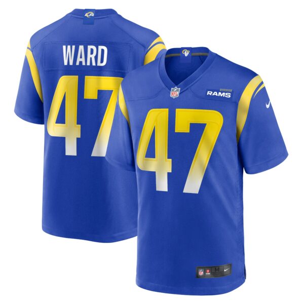 Men’s Los Angeles Rams Alex Ward Nike Royal Home Game Jersey