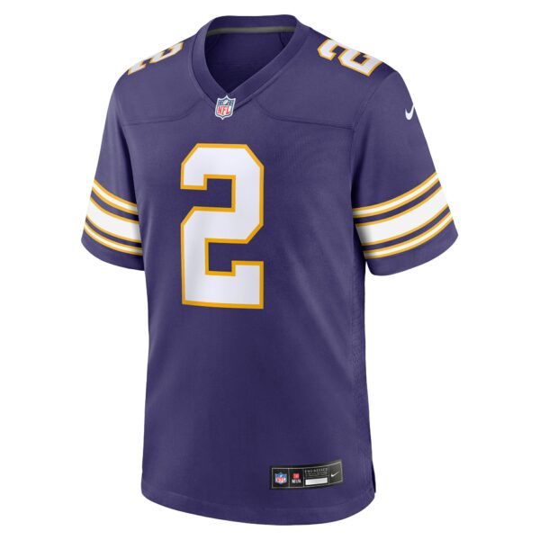 Men’s Minnesota Vikings Alexander Mattison Nike Purple Classic Player Game Jersey