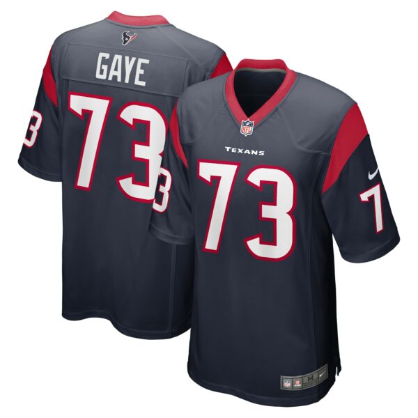 Men’s Houston Texans Ali Gaye Nike Navy Team Game Jersey