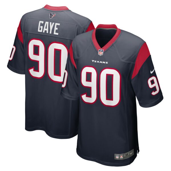 Men’s Houston Texans Ali Gaye Nike Navy Team Game Jersey