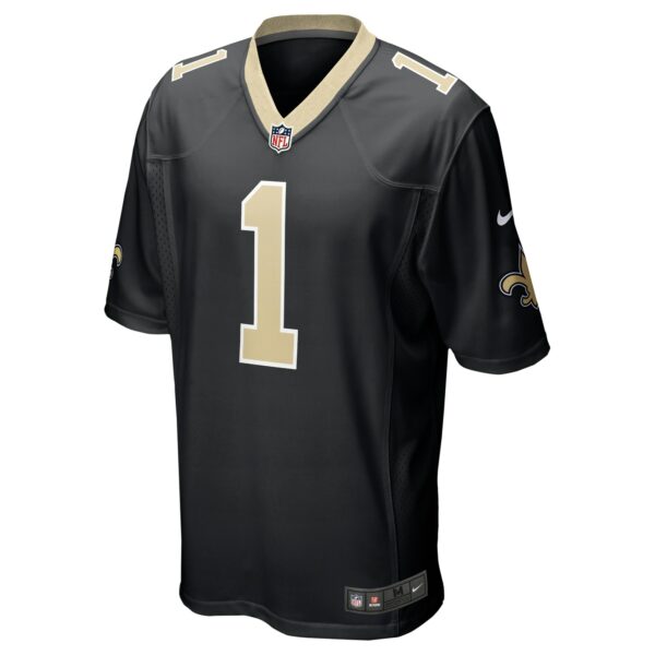 Men’s New Orleans Saints Alontae Taylor Nike Black Team Game Jersey