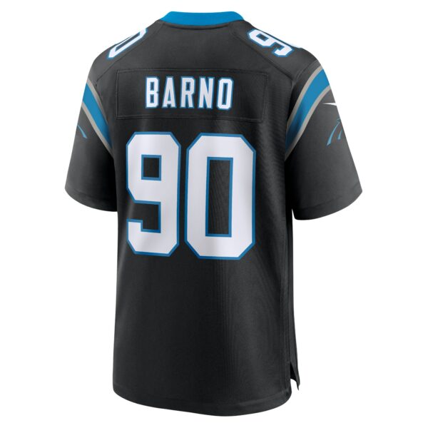 Men’s Carolina Panthers Amare Barno Nike Black Team Game Jersey