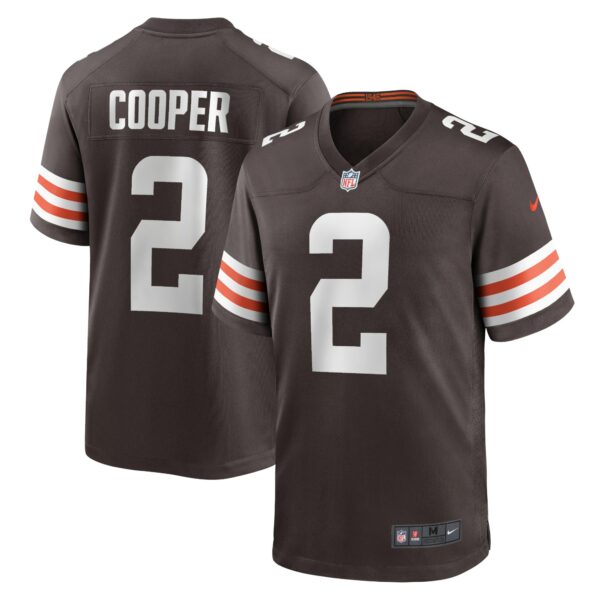 Men’s Cleveland Browns Amari Cooper Nike Brown Player Game Jersey