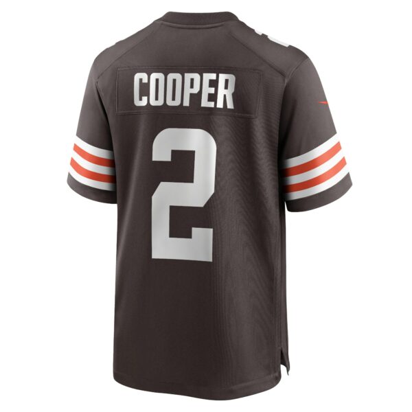 Men’s Cleveland Browns Amari Cooper Nike Brown Player Game Jersey