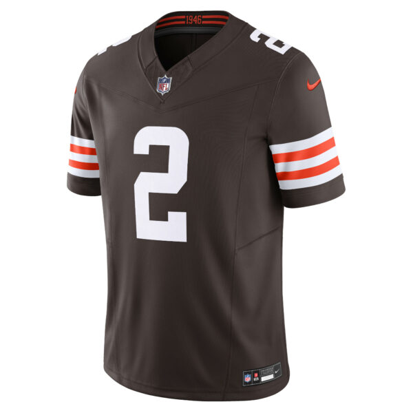 Men’s Cleveland Browns Amari Cooper Nike Brown Vapor F.U.S.E. Limited Jersey