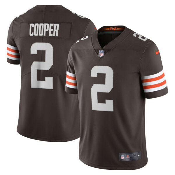 Men’s Cleveland Browns Amari Cooper Nike Brown Vapor Limited Jersey