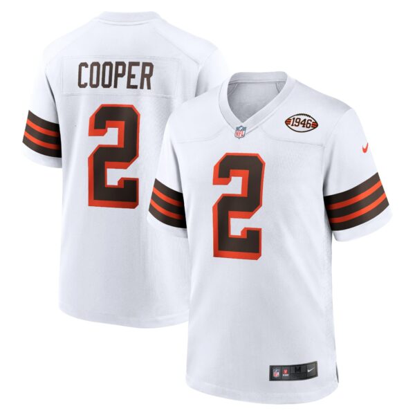 Men’s Cleveland Browns Amari Cooper Nike White Alternate Game Jersey