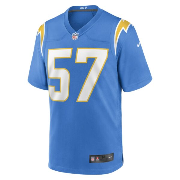 Men’s Los Angeles Chargers Amen Ogbongbemiga Nike Powder Blue Game Player Jersey