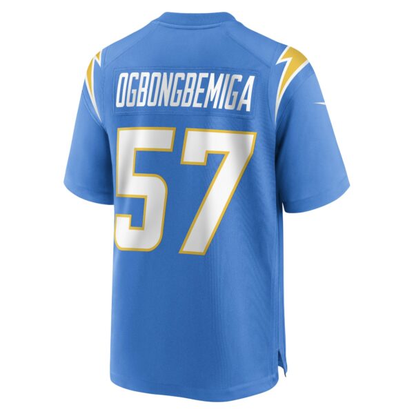 Men’s Los Angeles Chargers Amen Ogbongbemiga Nike Powder Blue Game Player Jersey