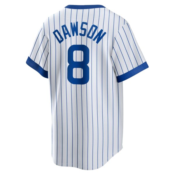 Men’s Chicago Cubs Andre Dawson Nike White Home Cooperstown Collection Player Jersey