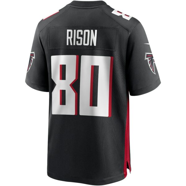 Men’s Atlanta Falcons Andre Rison Nike Black Game Retired Player Jersey