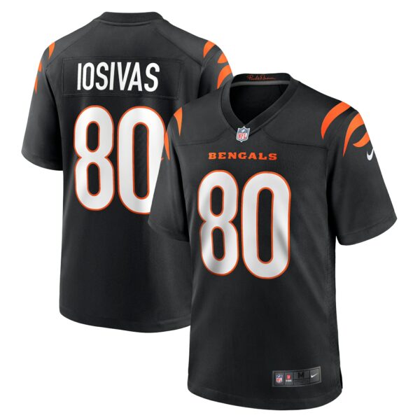 Men’s Cincinnati Bengals Andrei Iosivas Nike Black Team Game Jersey