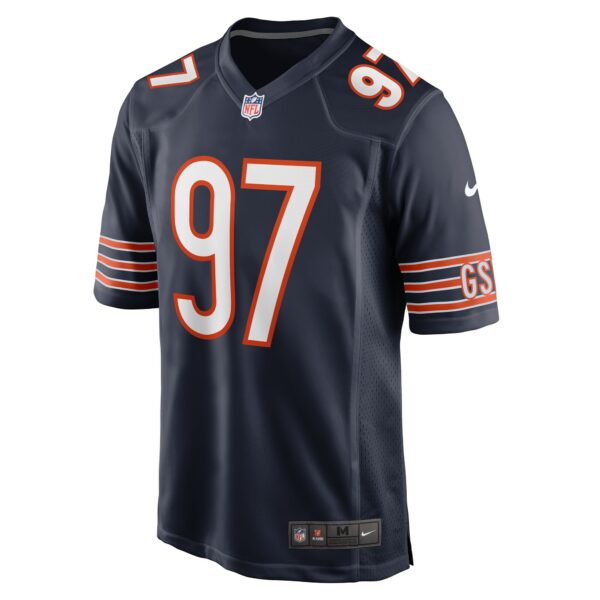 Men’s Chicago Bears Andrew Billings Nike Navy Game Jersey