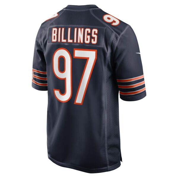 Men’s Chicago Bears Andrew Billings Nike Navy Game Jersey