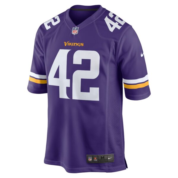 Men’s Minnesota Vikings Andrew DePaola Nike Purple Game Jersey