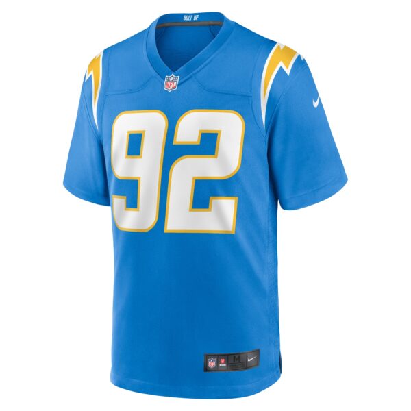 Men’s Los Angeles Chargers Andrew Farmer Nike Powder Blue Team Game Jersey