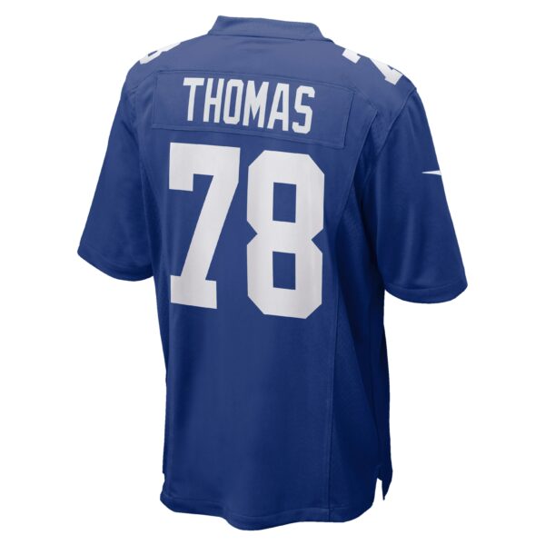 Men’s New York Giants Andrew Thomas Nike Royal Player Game Jersey