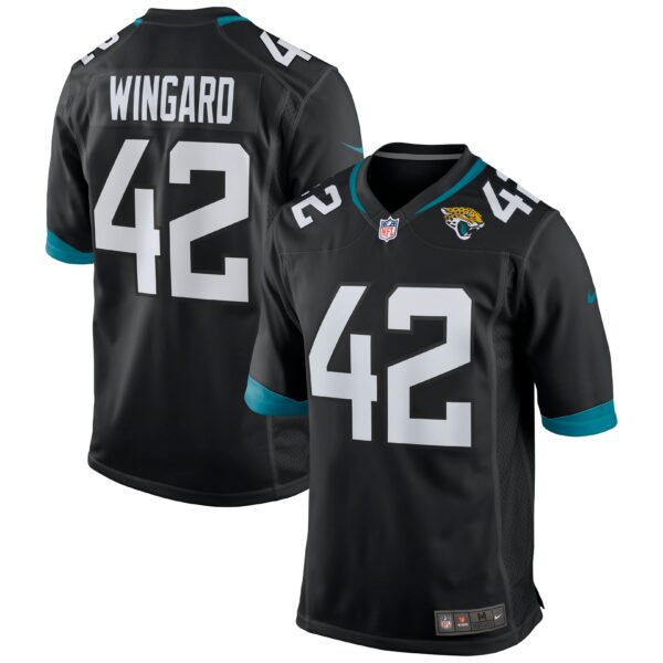 Men’s Jacksonville Jaguars Andrew Wingard Nike Black Game Jersey