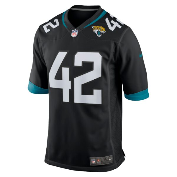 Men’s Jacksonville Jaguars Andrew Wingard Nike Black Game Jersey