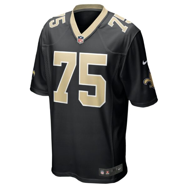 Men’s New Orleans Saints Andrus Peat Nike Black Game Jersey