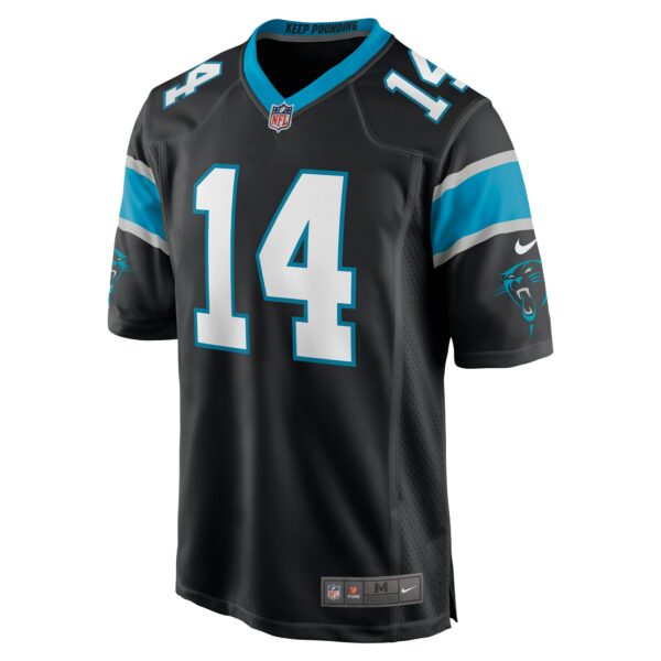 Men’s Carolina Panthers Andy Dalton Nike Black Game Player Jersey