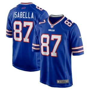 Men's Buffalo Bills Andy Isabella Nike Royal Team Game Jersey