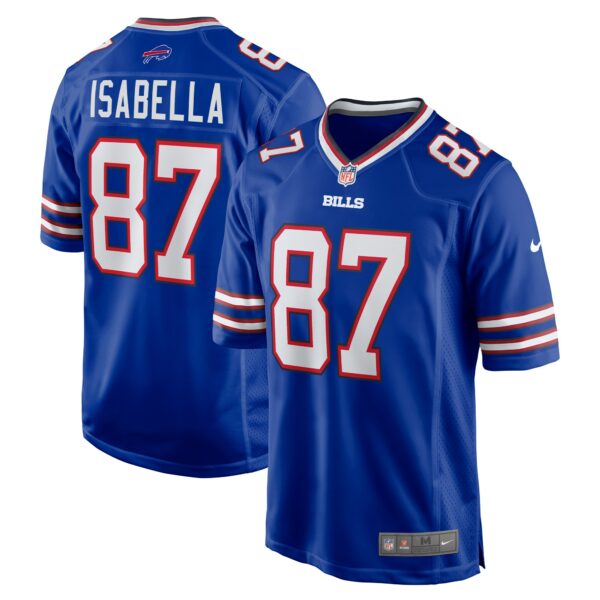 Men’s Buffalo Bills Andy Isabella Nike Royal Team Game Jersey