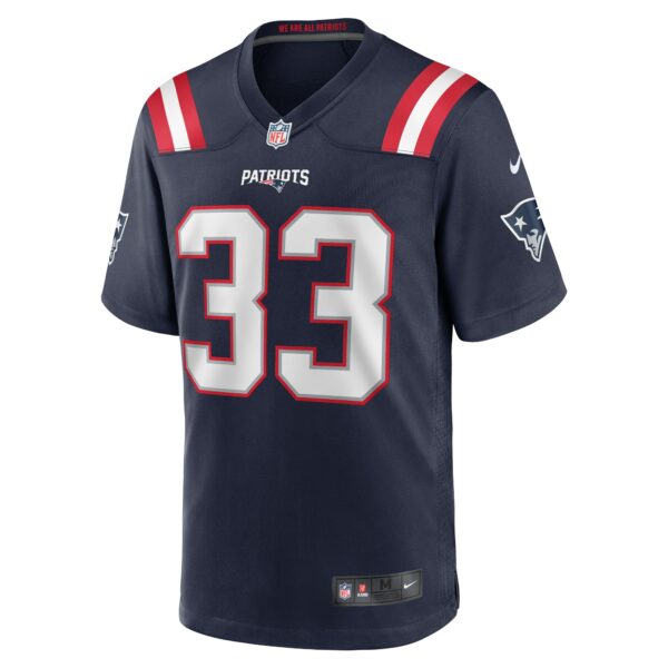 Men’s New England Patriots Anfernee Jennings Nike Navy Team Game Jersey