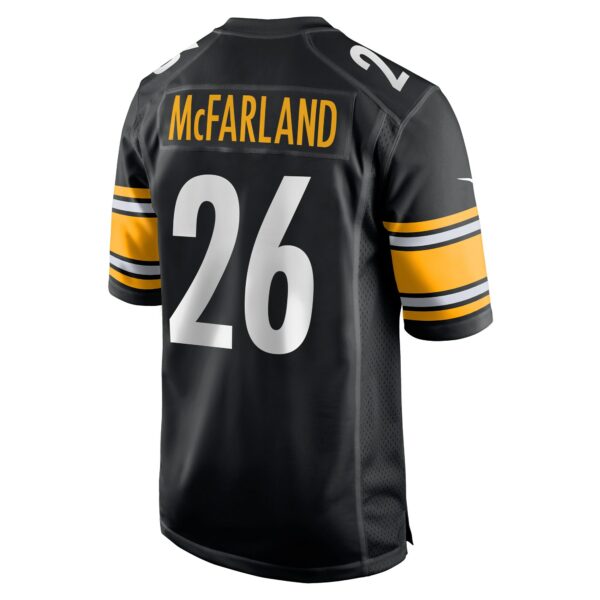 Men’s Pittsburgh Steelers Anthony McFarland Jr. Nike Black Game Player Jersey