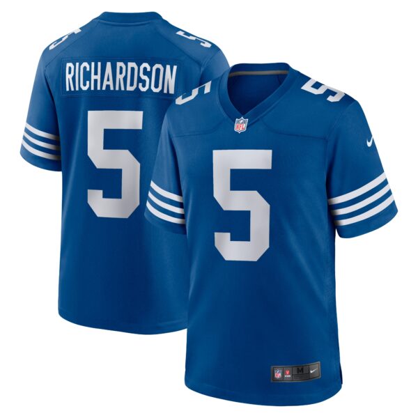 Men’s Indianapolis Colts Anthony Richardson Nike Royal 2023 NFL Draft First Round Pick Alternate Game Jersey