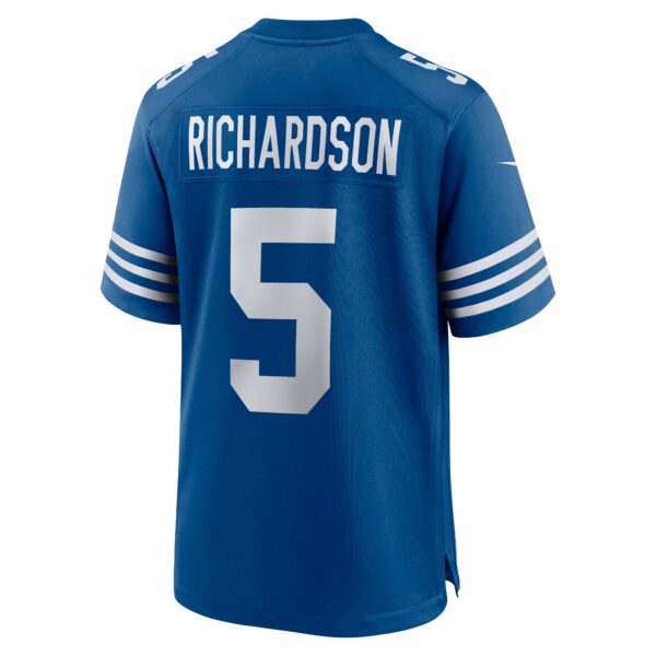 Men’s Indianapolis Colts Anthony Richardson Nike Royal 2023 NFL Draft First Round Pick Alternate Game Jersey