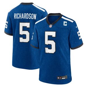 Men's Indianapolis Colts Anthony Richardson Nike Royal Indiana Nights Alternate Game Jersey