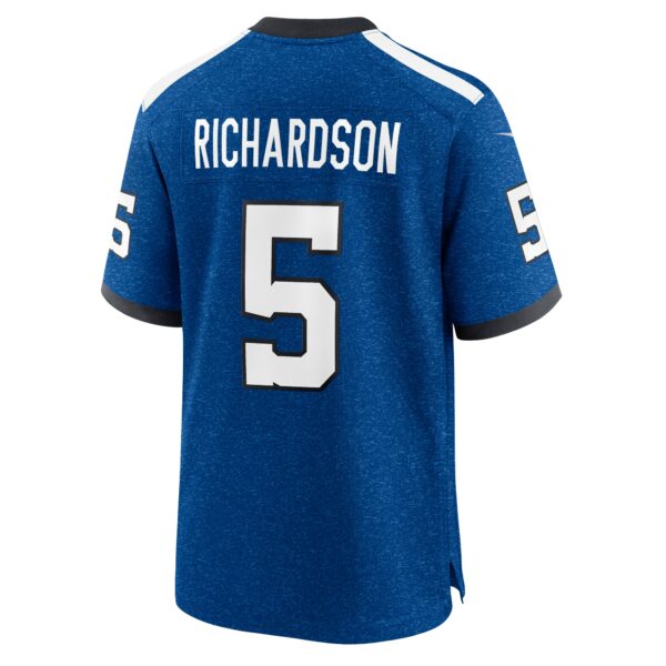 Men’s Indianapolis Colts Anthony Richardson Nike Royal Indiana Nights Alternate Game Jersey