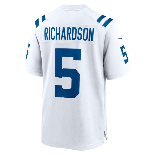 Men’s Indianapolis Colts Anthony Richardson Nike White 2023 NFL Draft First Round Pick Game Jersey