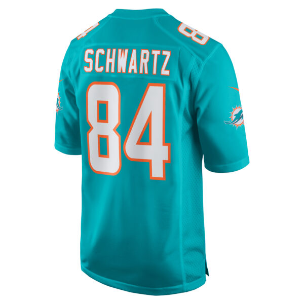 Men’s Miami Dolphins Anthony Schwartz Nike Aqua Team Game Jersey