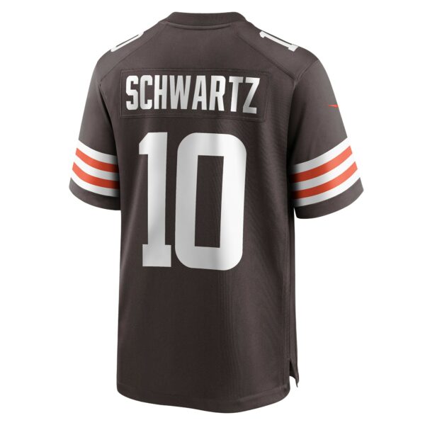 Men’s Cleveland Browns Anthony Schwartz Nike Brown Game Jersey