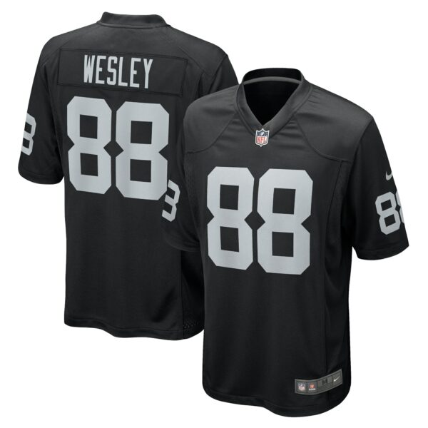 Men’s Las Vegas Raiders Antoine Wesley Nike Black Team Game Jersey