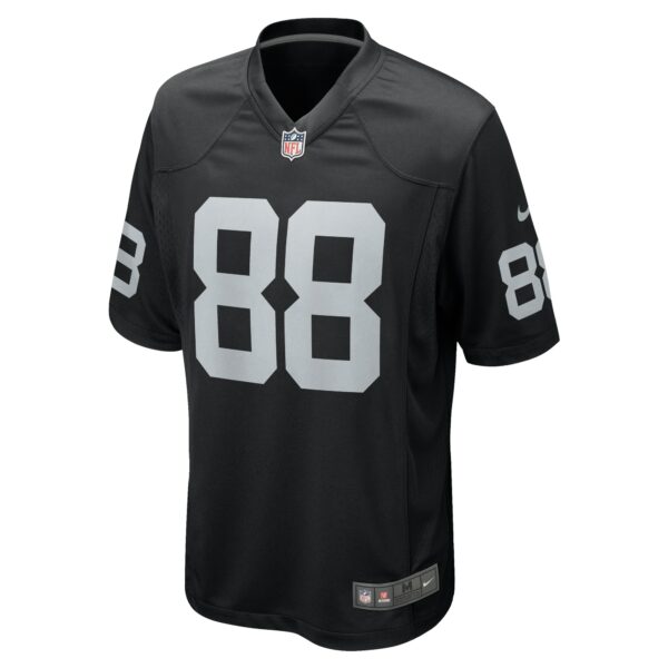 Men’s Las Vegas Raiders Antoine Wesley Nike Black Team Game Jersey